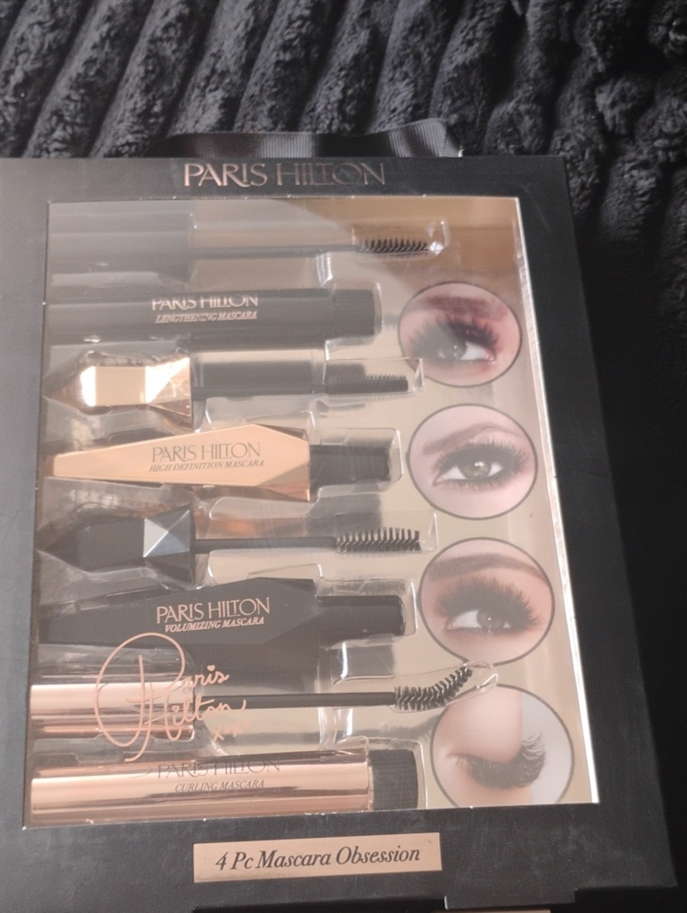 PARIS HILTON 4 PC. MASCARA OBSESSION NEW UNOPENED